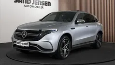 Sølvmetal Brugt 2023 Mercedes EQC400 AMG line SUV | 429.900 kr. (Fair pris)