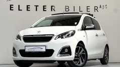 Hvid Brugt 2017 Peugeot 108 Allure Hatchback | 69.900 kr. (Fair pris)