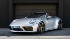 Sølvmetal Brugt 2019 Porsche 911 Carrera 4S Cabriolet Cabriolet | 16.804 kr.
