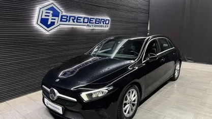 Brugt Mercedes A200 Progressive 163 HK (119 kW) 2018 Sortmetal Hatchback