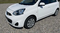 Hvid Brugt 2017 Nissan Micra Acenta Hatchback | 54.900 kr. (Fair pris)