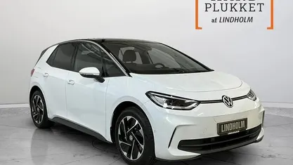 Hvid Ny 2025 VW ID.3 Style Hatchback | 249.900 kr. (God pris)