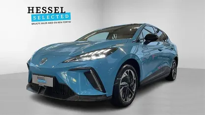 Ny MG MG4 EV Luxury 150 kW (204 HK) 2025 Blå Hatchback