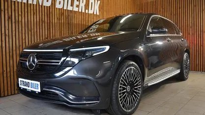 Brugt Mercedes EQC400 AMG line 300 kW (408 HK) 2021 Gråmetal SUV