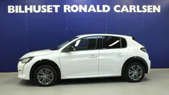 Hvidmetal Brugt 2022 Peugeot e-208 Allure Hatchback | 129.900 kr. (Fair pris)