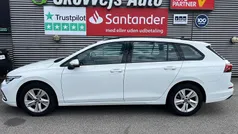 Hvid Brugt 2021 VW Golf VIII Life Stationcar | 189.900 kr. (Lidt for dyr)