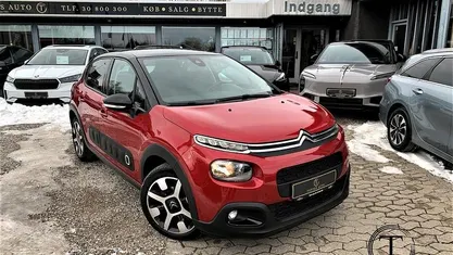 Brugt Citroën C3 Skyline 100 HK (73 kW) 2019 Rødmetal Hatchback