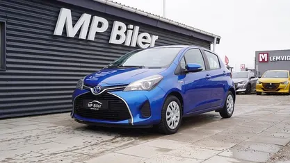 Brugt Toyota Yaris Hybrid Comfort 100 HK (73 kW) 2016 Blåmetal Hatchback