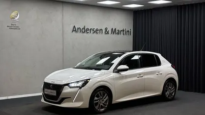 Hvid Brugt 2020 Peugeot 208 Hatchback | 108.800 kr. (Fair pris)