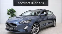 Blåmetal Brugt 2021 Ford Focus Titanium Hatchback | 154.900 kr. (Fair pris)