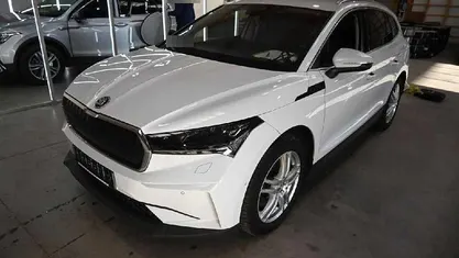 Brugt Skoda Enyaq iV Loft 150 kW (204 HK) 2022 Hvidmetal SUV