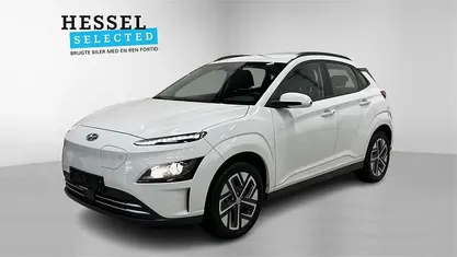Hvid Brugt 2022 Hyundai Kona Essential SUV | 123.100 kr. (Fair pris)