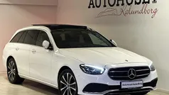 Hvid Brugt 2022 Mercedes E300 Avantgarde Stationcar | 419.900 kr. (Fair pris)