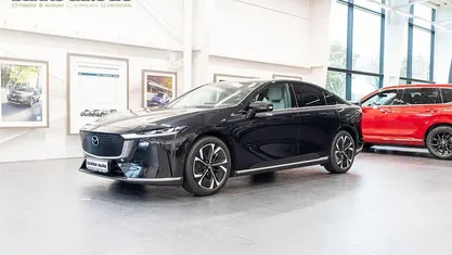 Sortmetal Brugt 2025 Mazda 6e Takumi-Line Hatchback | 314.900 kr. (Fair pris)
