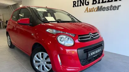Brugt Citroën C1 Origins 72 HK (52 kW) 2020 Rød Hatchback
