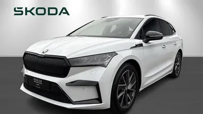 Hvidmetal Brugt 2022 Skoda Enyaq iV SportLine SUV | 199.900 kr. (God pris)