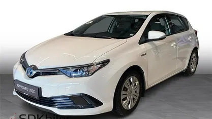 Hvid Brugt 2016 Toyota Auris Hybrid H1 Hatchback | 114.900 kr. (Fair pris)