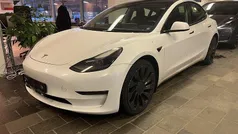Hvid Brugt 2022 Tesla Model 3 Performance Sedan | 249.800 kr. (Fair pris)