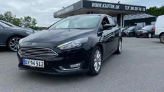 Sort Brugt 2018 Ford Focus Titanium Stationcar | 74.900 kr. (Super pris)