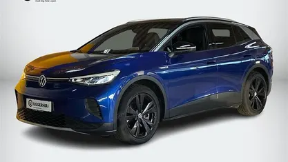 Brugt VW ID.4 Pro Performance 150 kW (204 HK) 2021 Blå SUV