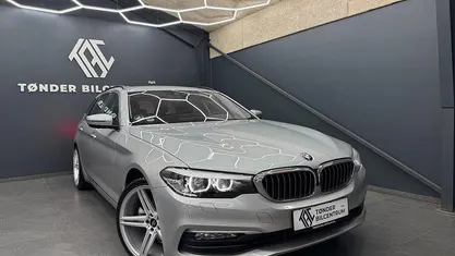 Brugt BMW 520 190 HK (139 kW) 2018 Sølvmetal Stationcar