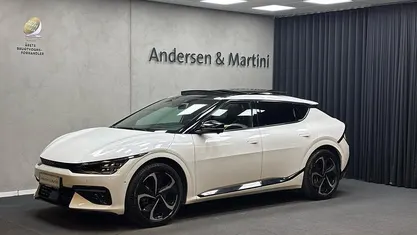 Hvid Brugt 2023 Kia EV6 GT-Line SUV | 284.900 kr. (Fair pris)