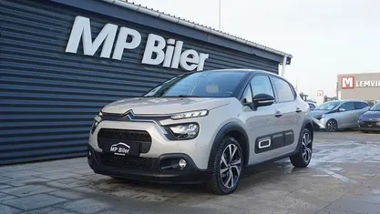 Beigemetal Brugt 2021 Citroën C3 PureTech Hatchback | 129.900 kr. (Fair pris)