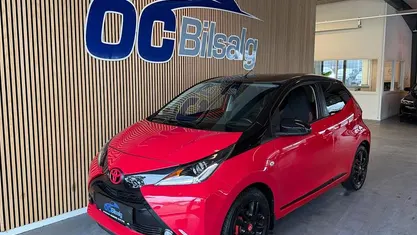 Brugt Toyota Aygo 69 HK (50 kW) 2017 Rød Hatchback