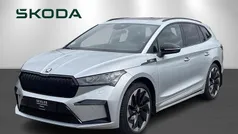 Sølvmetal Brugt 2024 Skoda Enyaq iV SportLine SUV | 369.900 kr. (God pris)