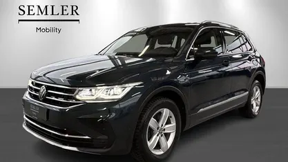 Brugt VW Tiguan Elegance 245 HK (180 kW) 2021 Mørkblåmetal SUV