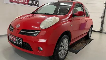 Brugt Nissan Micra 110 HK (80 kW) 2005 Rød Hatchback