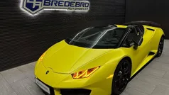 Gul Brugt 2017 Lamborghini Huracán Cabriolet | 1.799.500 kr.