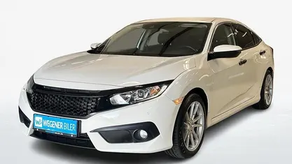 Hvid Brugt 2018 Honda Civic Elegance Sedan | 164.900 kr. (Fair pris)