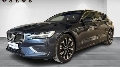 Brugt Volvo V60 Core 350 HK (257 kW) 2023 Blå Stationcar