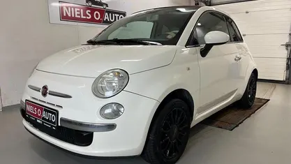 Hvid Brugt 2010 Fiat 500C Lounge Cabriolet | 39.800 kr. (Fair pris)