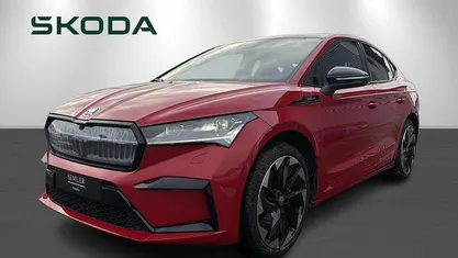 Rødmetal Brugt 2024 Skoda Enyaq iV SportLine SUV | 349.900 kr. (God pris)