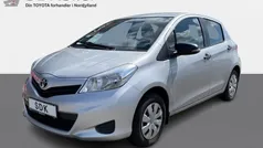 Sølv Brugt 2012 Toyota Yaris T1 Hatchback | 39.900 kr. (God pris)