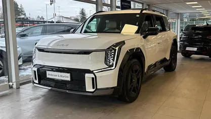 Brugt Kia EV9 GT-Line 282 kW (384 HK) 2023 Snowwhite SUV