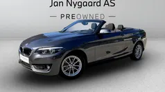 Gråmetal Brugt 2020 BMW 218 Advantage Cabriolet | 349.000 kr.