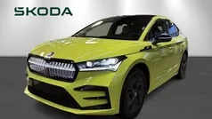 Lysgrønmetal Brugt 2024 Skoda Enyaq iV RS SUV | 399.900 kr. (Fair pris)