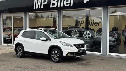 Hvid Brugt 2019 Peugeot 2008 Allure Sky SUV | 89.700 kr. (Fair pris)
