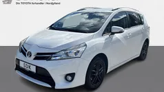 Hvid Brugt 2016 Toyota Verso T1 MPV | 109.900 kr. (God pris)