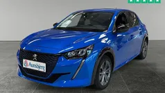 Blå met. Brugt 2022 Peugeot e-208 Allure Hatchback | 129.500 kr. (God pris)