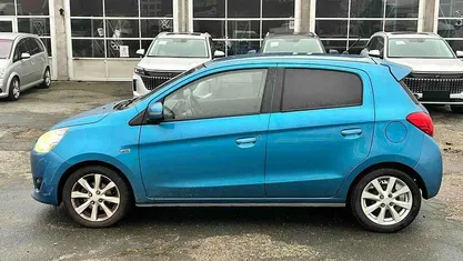 Brugt Mitsubishi Space Star Intense 80 HK (58 kW) 2015 Blåmetal Hatchback