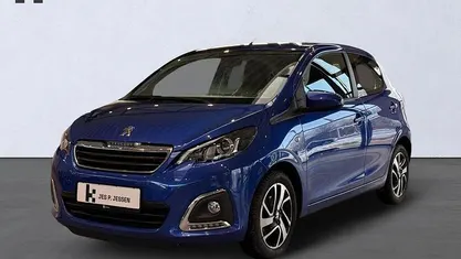 Brugt Peugeot 108 Allure+ 72 HK (52 kW) 2019 Blå Hatchback