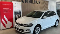 Hvid Brugt 2019 VW Polo Highline Hatchback | 144.500 kr. (Fair pris)