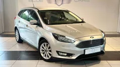 Sølvmetal Brugt 2018 Ford Focus Titanium Stationcar | 124.900 kr. (Super pris)