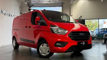 Mørkrødmetal Brugt 2021 Ford Transit Custom Trend Van | 92.799 kr.