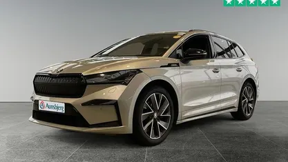 Brilliantsilber metallic Brugt 2022 Skoda Enyaq iV SUV | 239.500 kr. (Fair pris)