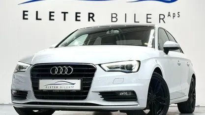 Hvid Brugt 2014 Audi A3 Ambition Sedan | 109.900 kr. (God pris)